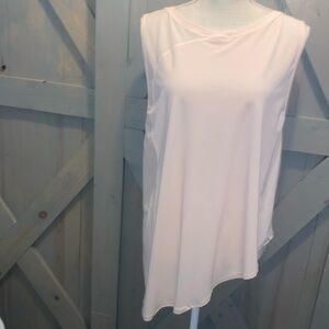 Lululemon asymmetrical exercise tank.